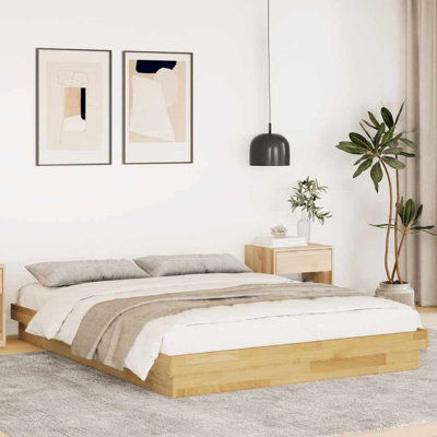 Solid Wood Bed