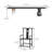 6 - Person Solid Wood Top Double Pedestal Dining Set-99192990