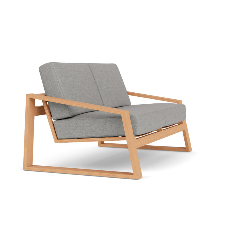 Pursuit Outdoor 2 - Seat Loveseat, Demo Stone