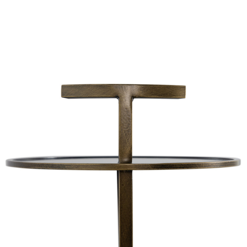 Glass End Table