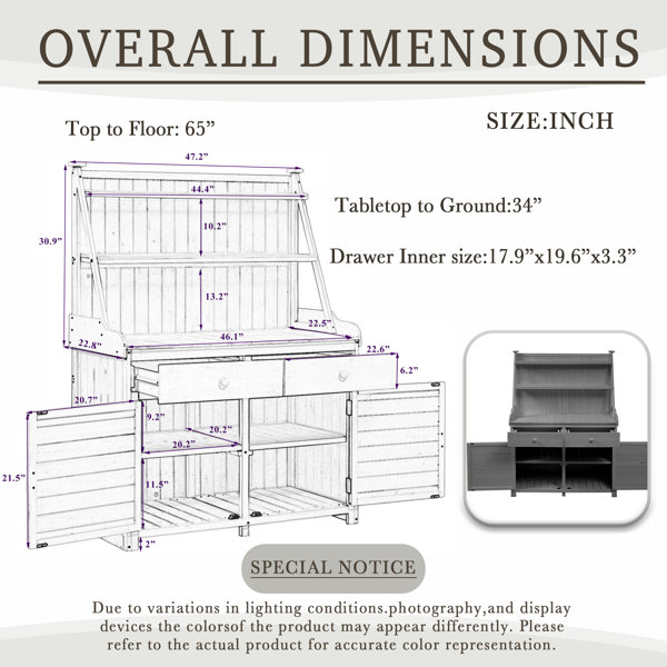 Dimensions du produit