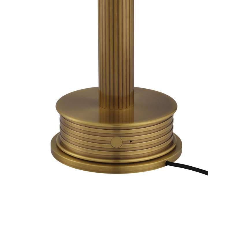 Traverse Standard Table Lamp, Brass