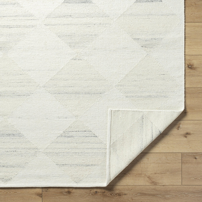 Kamarie Wool Moroccan Indoor Rug, Rectangle 9' x 12'