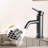 Single Hole Deck-Mounted Faucet - Modern Bathroom, Matt Black, Stainless Steel, Versatile Vanity Bath Hole, Style,-126706869