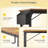 Home Office Computer Desk With LED Lights For Small Spaces, Study Writing Desk With Storage Bag And Headphone Hook-1753726530-1753726552
