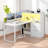 Broly 55'' L Shaped Desk With Power Outlets & LED Light-689159165