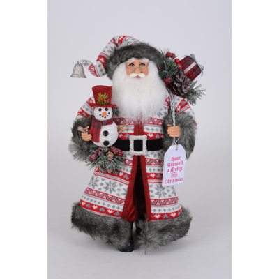 Snowflake Fun Santa