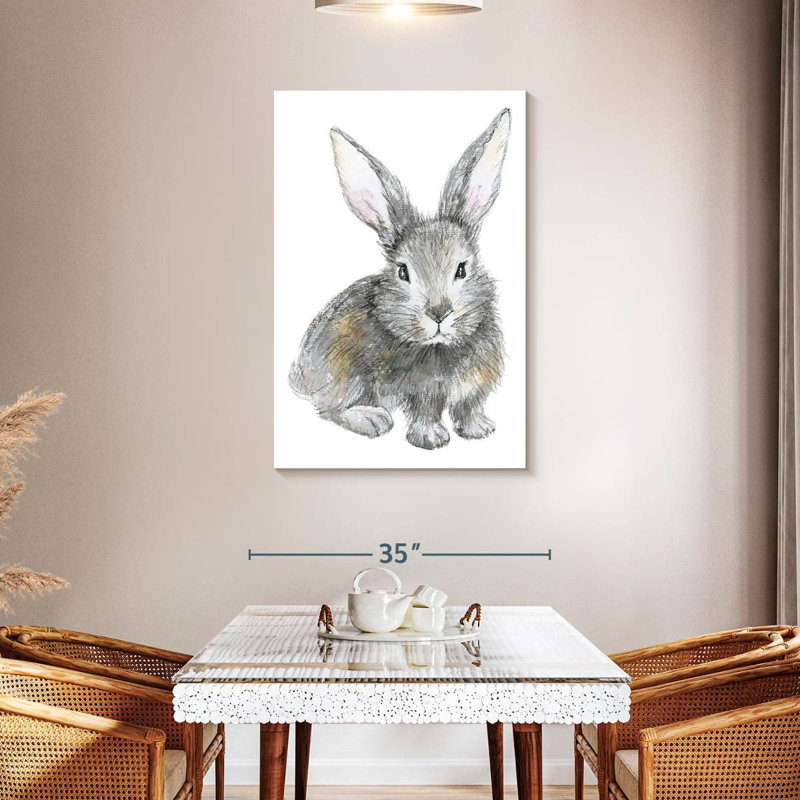 Brampt Baby Rabbit, 45" H x 30" W