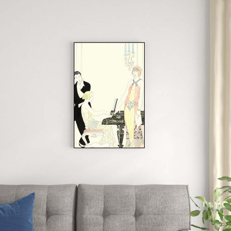 Arte Deco Fashion I, H 30 po x l 20 po x P 1,25 po