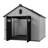 iYofe 8 ft. W x 10 ft. D Resin Storage Shed