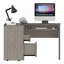 Bureau en L, plateau à clavier, deux tiroirs, une tablette ouverte-1417818873-1538183292