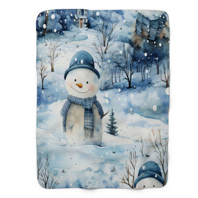 Frosty Figure - 1 Piece Premium Blanket