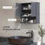 Armoire murale de salle de bain Kleankin Farmhouse-836103335