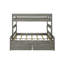 Lit superposé simple en bois massif 2 tiroirs Decimus-804173169
