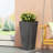 Magnesium Oxide Gray Outdoor Planter For Gardens - 15.3 In. Depth, Width, 29.21 Height, 33.31 Lb, 32.5 Package 19 18.5 37.94 Lb Weight Spaces Oxide,