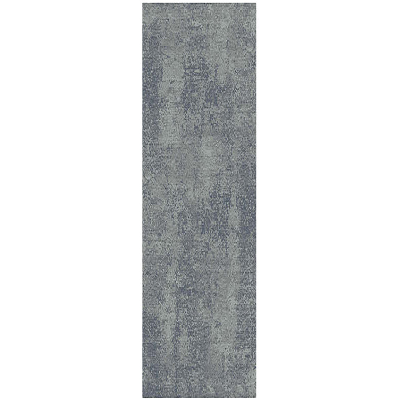 Hileman 13707-950 GRIS / BLEU MARINE, Tapis de couloir 2 pi 2 po x 7 pi