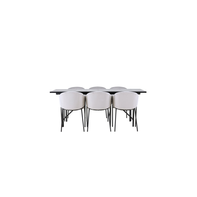 Boucher 6 - Person Dining Set