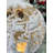 Christmas Lighted Santa Claus and Reindeer Lantern