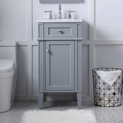 Ensemble de meuble-lavabo simple l 18 po x P 19 po x H 35 po Rivers