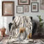 Vintage Blooms - 1 pièce Sherpa Premium-101262764