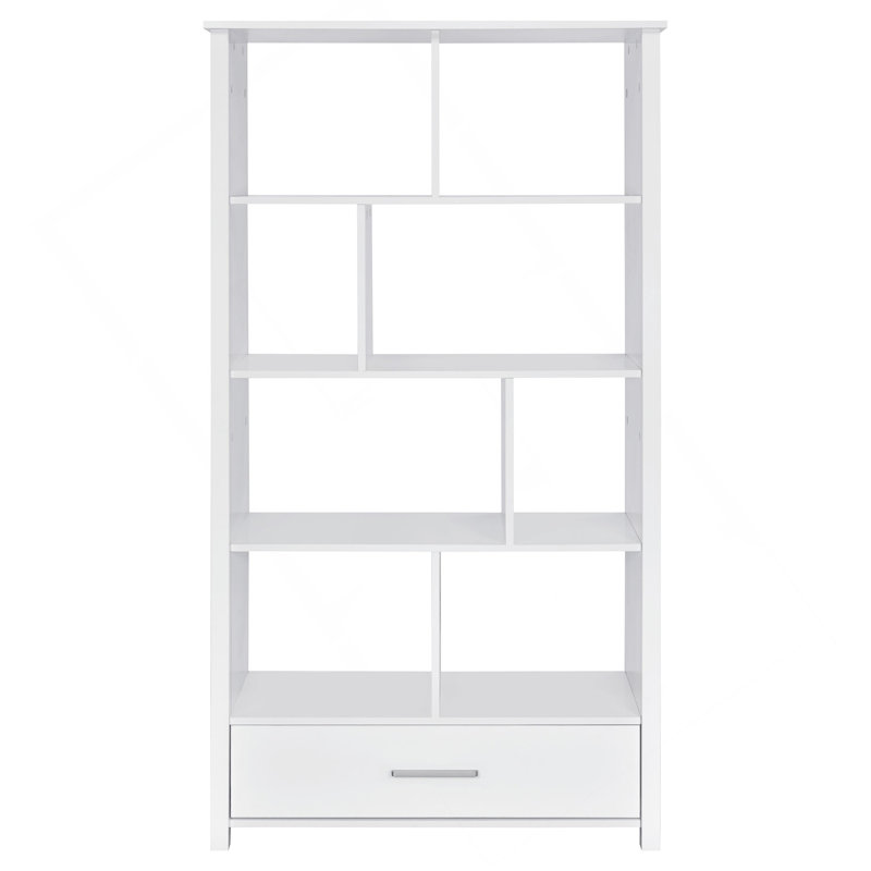 Bibliothèque de rangement Dylan, Blanc brillant