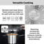 Tower Stainless Steel Pressure Cooker with Steamer Basket-19832290