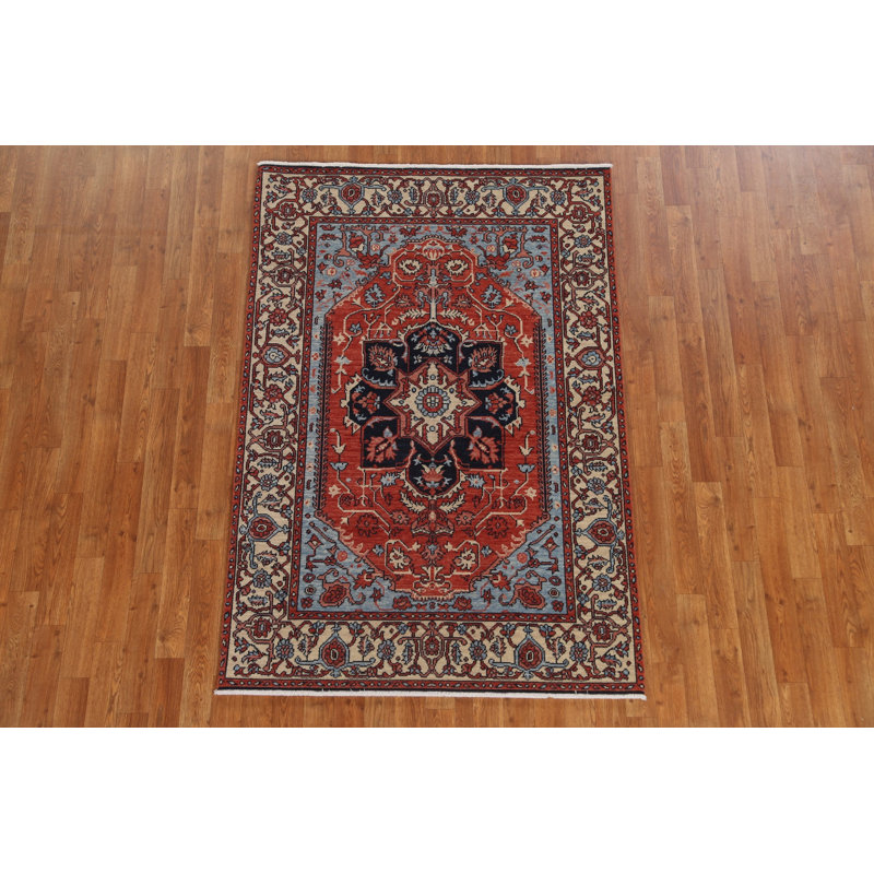 Tapis géométrique turc 4 x 6