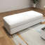 Banc rembourré blanc-1933342638