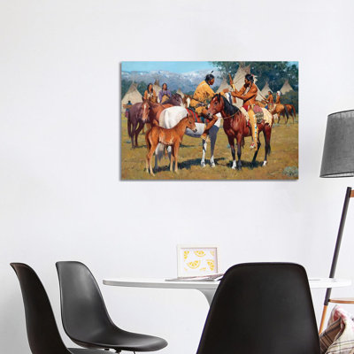 Yellowboy Winchester By David Mann - Wrapped Canvas Painting by David Mann - Wrapped Canvas Painting