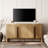 63" Modern TV Stand With Adjustable Shelves, Entertainment Center With Storage,Wooden TV Console With 4 Doors For Living Room-1357593980