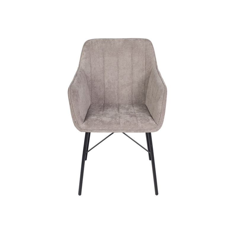 Priscila Upholstered Chair, Grey