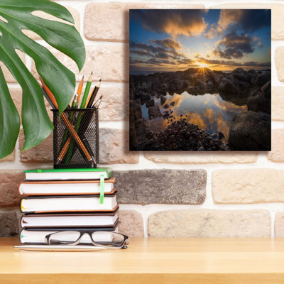«Cohasset Mirror» par Patrick Zephyr, art mural sur toile