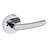 Polished Chrome Privacy Door Lever