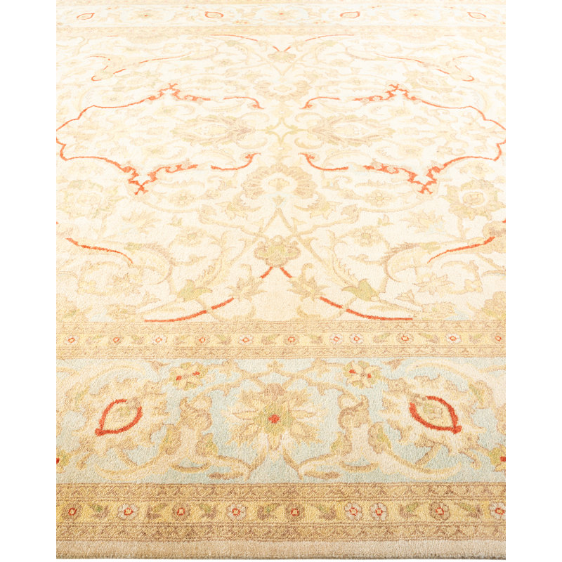 Rufaida One-of-a-Kind 8' 2" X 10' 4" Hand Knotted Area Rug