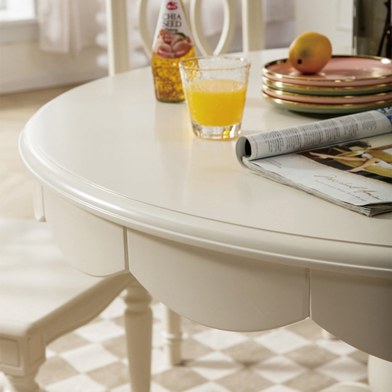 Table de salle à manger Abbygayle, H 30,7 po x L 47,2 po x l 47,2 po