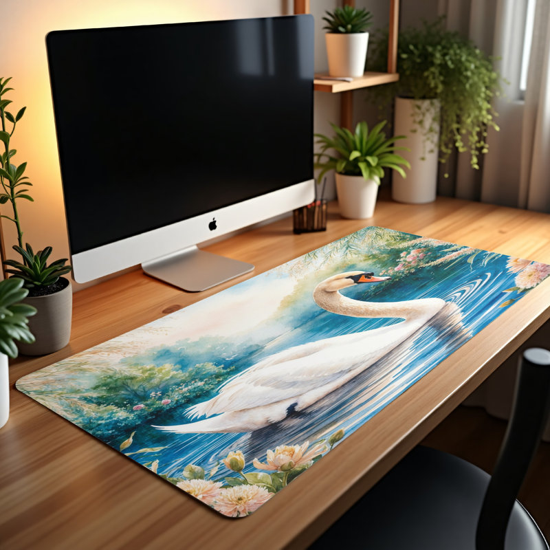 Polyester Desk Pad, 23.6x13.8