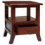 40cm W Solid Wood Bedside Table-1681473333