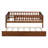 Wood Daybed With Trundle And Fence Guardrails-1441069260-1441069262