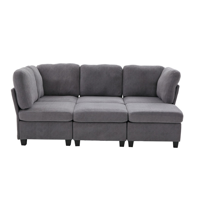 Canapé modulaire modulaire, Gris