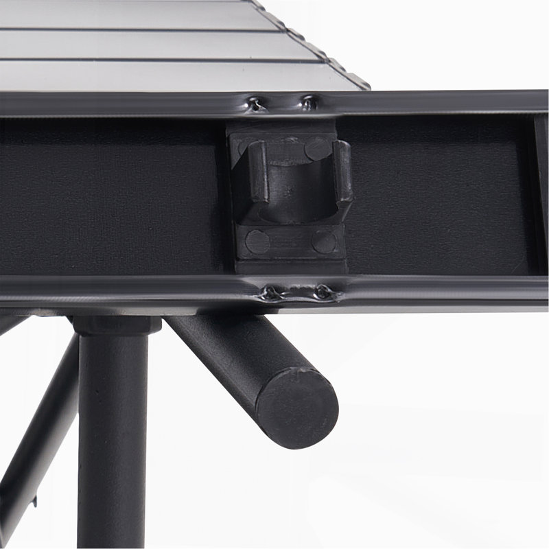 Table de camping pliante en aluminium