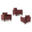 Fauteuil en polyester l 33,46 po Rossum-1275708613
