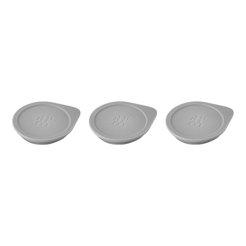 Ensemble de positionneurs d'étiquettes Fresh & Save CUBE, 3 pièces, gris