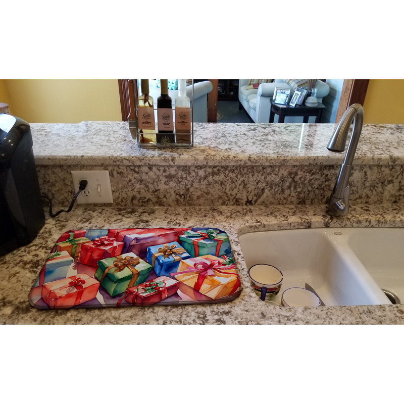 Christmas Gifts Dish Drying Mat