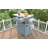 40.5" Outdoor Grill Cart With Stainless Steel Top, Drop Leaf, One Drawer, Towel Rack & Lockable Wheels-214168891
