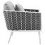 Ensemble de canapé modulaire d'extérieur en aluminium 6 pièces Stance par Modway-1763421212-1761203643