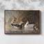 «Vintage Animal - XVIII - Floater Frame», reproduction sur toile-770632867-770632864