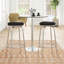 Harper Upholstered and Faux Leather Bar Stool
