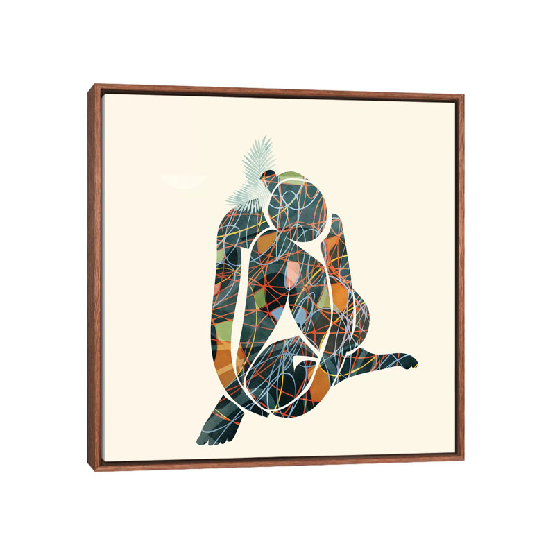«Nude I» par Ana Rut Bré - impression d'art graphique, Aucun mat, H 26 po x l 26 po x P 1,5 po