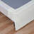 Bed Maker's No Lift Wrap Around Bed Skirt, 14" Drop, California King, White-372373635-372373644