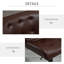 Ensemble de 2 tabourets de bar réglables avec coussin rembourré épais et repose-pieds en métal pour bar personnel